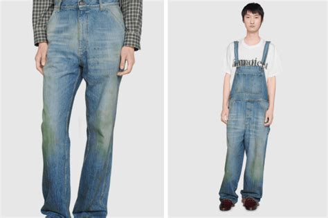 Gucci's Selling Jeans With Fake Grass Stains For 